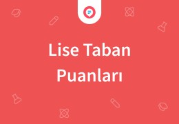 Lise Taban Puanları 2025