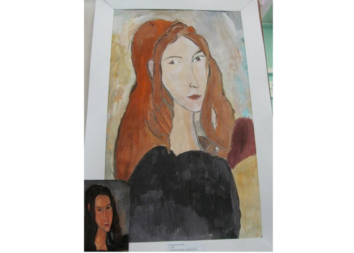 Amedeo Modigliani - Jeanne Hébuterne Portresi