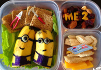 Bir Babanın Kızına Hazırladığı Eğlenceli Okul Yemekleri