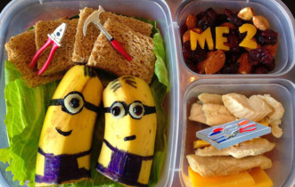 Bir Babanın Kızına Hazırladığı Eğlenceli Okul Yemekleri