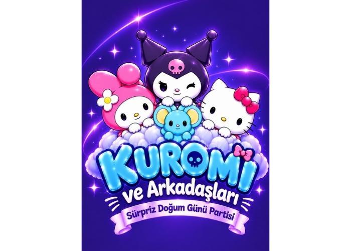 Kuromi ve Arkadaşları Sürpriz Doğum Günü Partisi