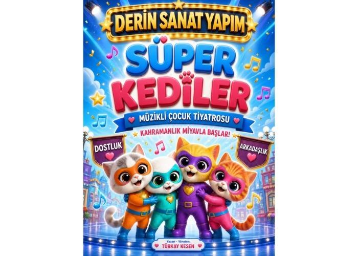 Süper Kediler Çocuk Tiyatrosu