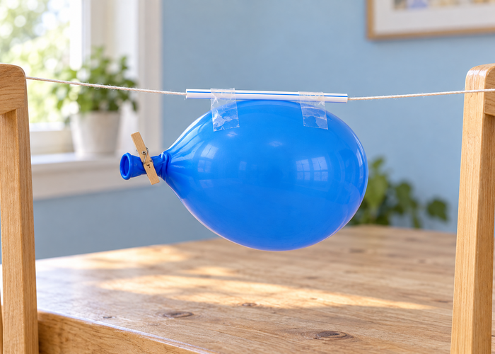 Balon Roket Deneyi