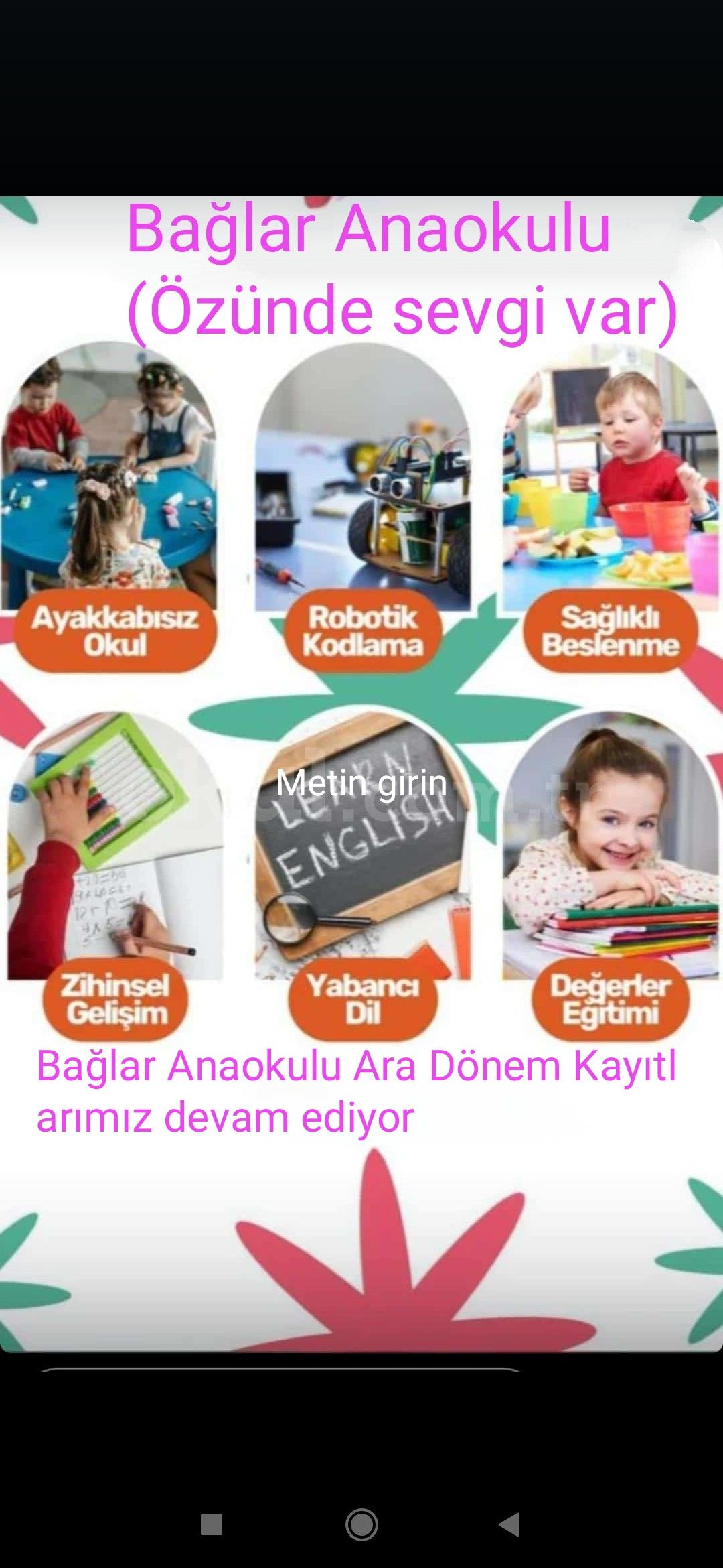 Özel Bağlar Anaokulu - 3