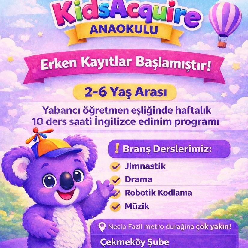 Özel KidsAcquire Çekmeköy Anaokulu - 25