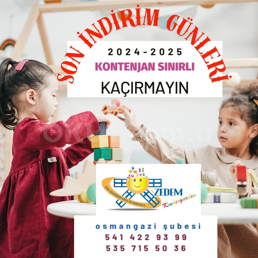 Özel ZEDEM Kindergarden Kreş ve Gündüz Bakımevi - 29