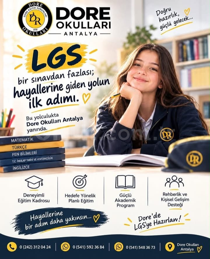 Özel Antalya Dore Okulları Ortaokulu - 39