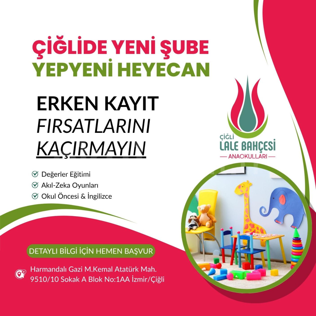 Özel Çiğli Lale Bahçesi Anaokulu