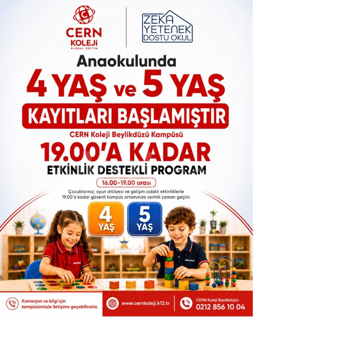 Özel Beylikdüzü CERN Koleji Anaokulu - 2