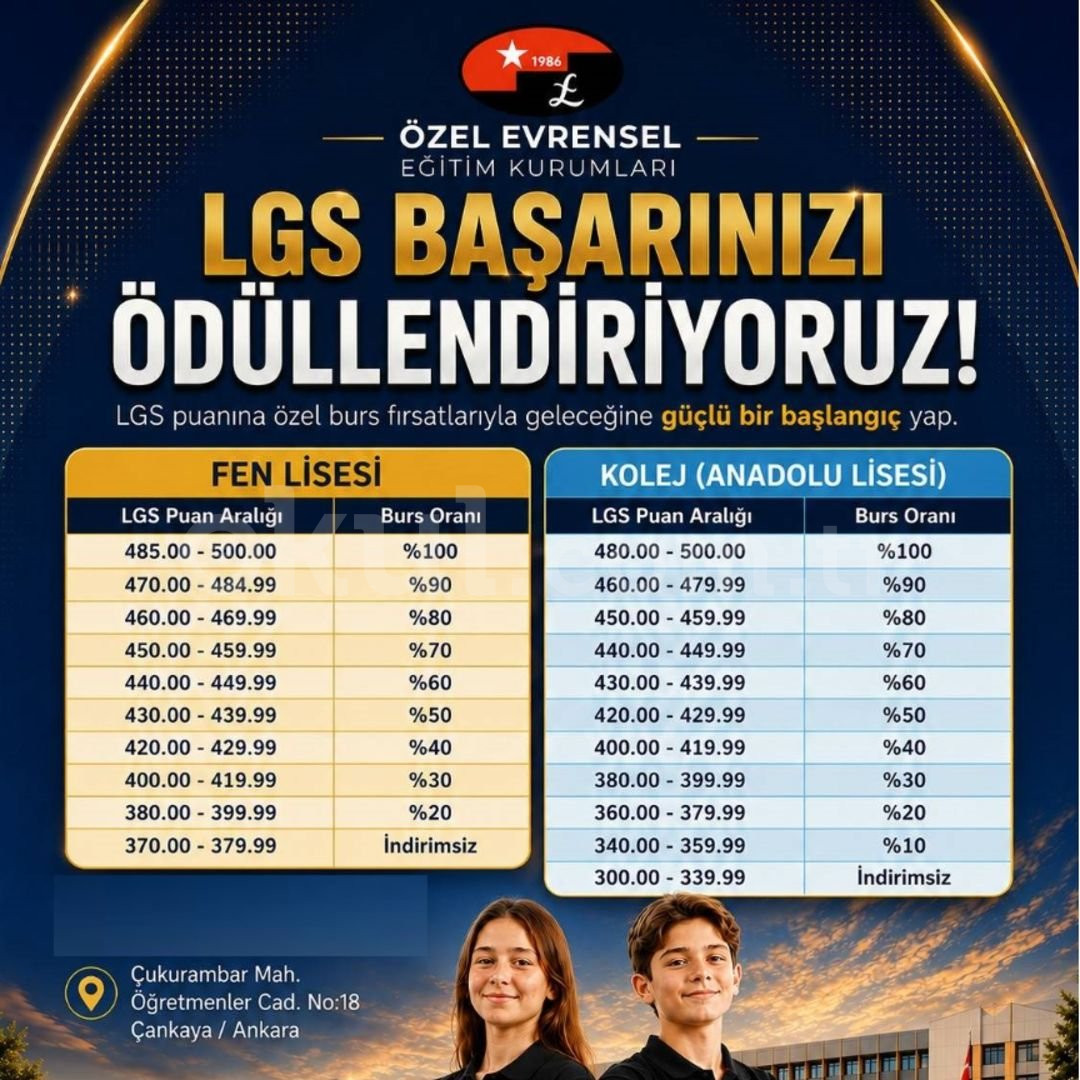Özel Evrensel Eğitim Kurumları Anadolu Lisesi - 9